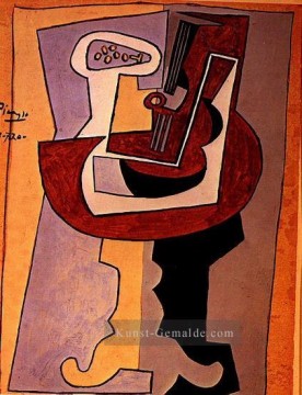  picasso - Mann a la mandoline3 1911 Kubismus Pablo Picasso